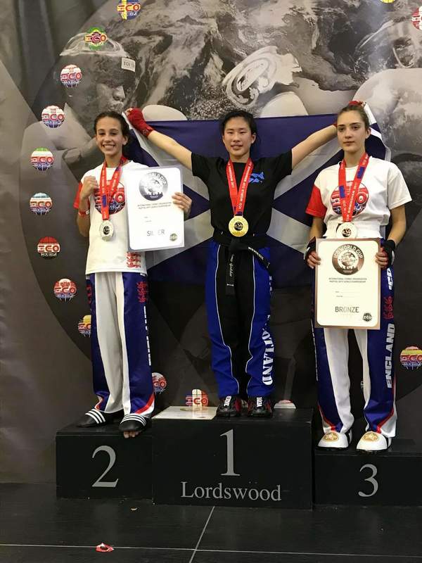 Amy Golder 1st place at ICO World Championships held in Birmingham, England 2017